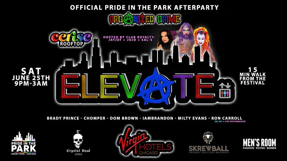 ELEVATE - Cerise Rooftop - Official Pride In The Park AfterParty