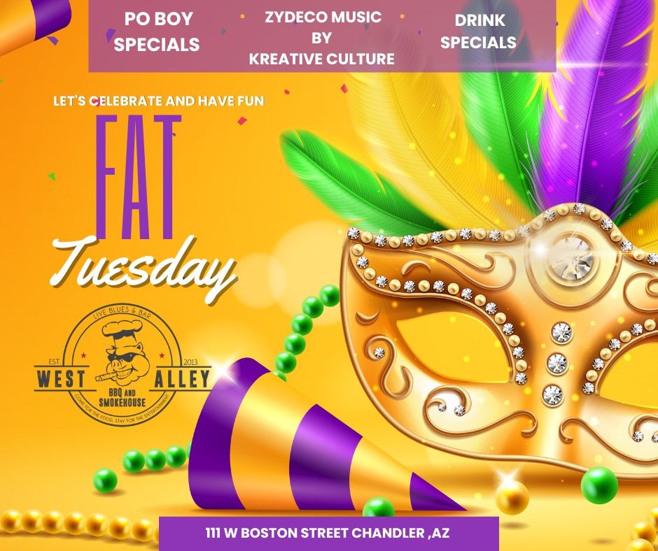 Fat Tuesday at West Alley BBQ