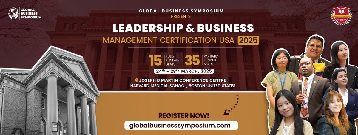 Leadership & Business Management Certification USA 2025