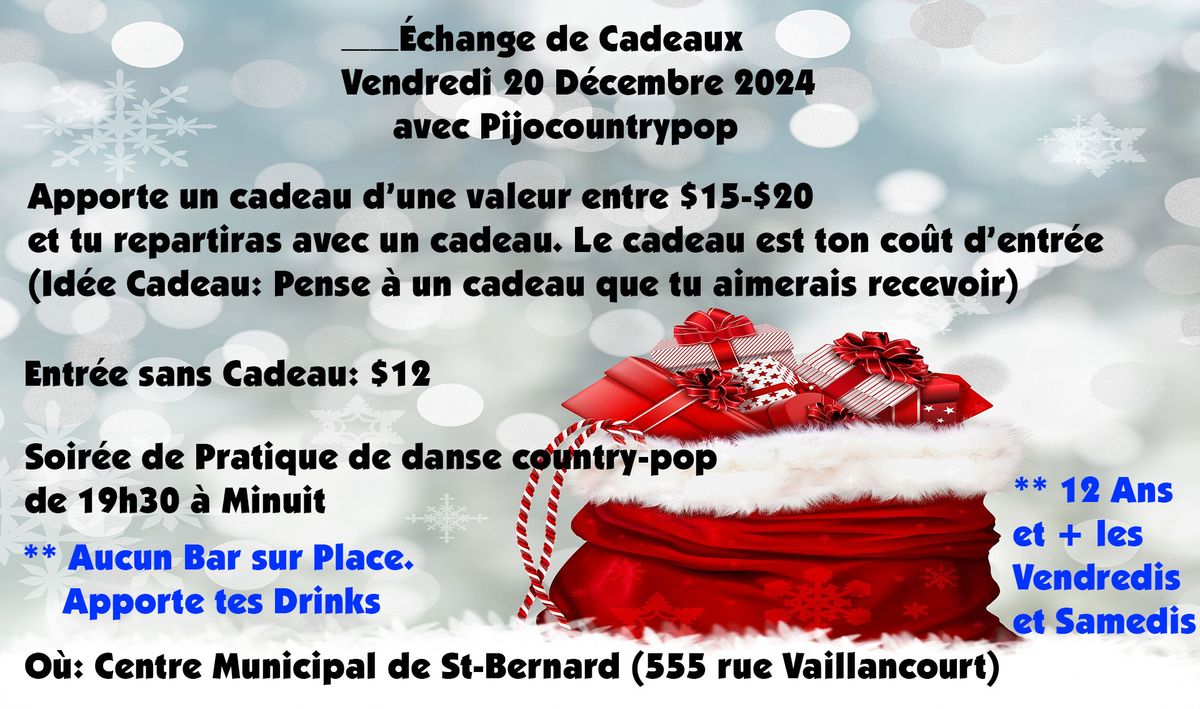 \u00c9change de Cadeaux avec Pijocountrypop