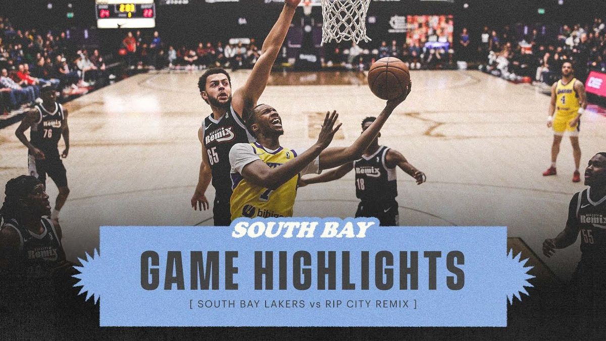 South Bay Lakers vs. Rip City Remix