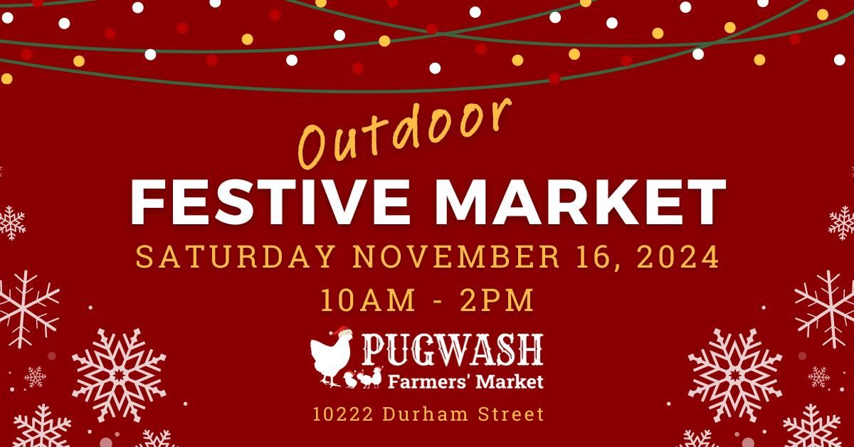 Outdoor Festive Market