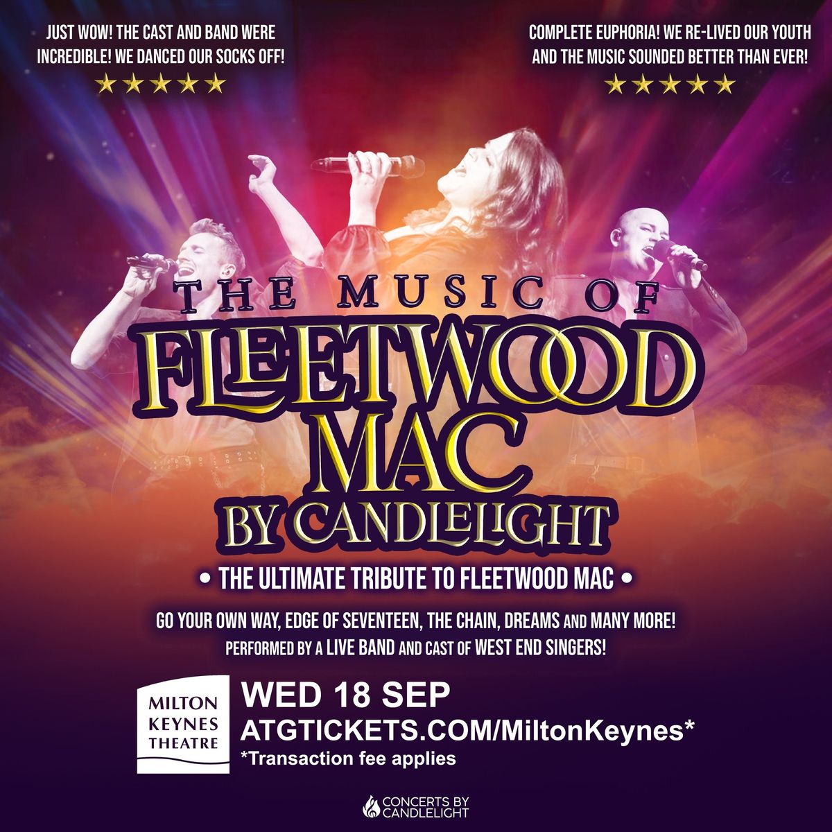 The Music Of Fleetwood Mac By Candlelight At Milton Keynes Theatre