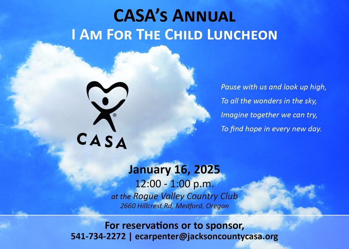 I Am For the Child Luncheon