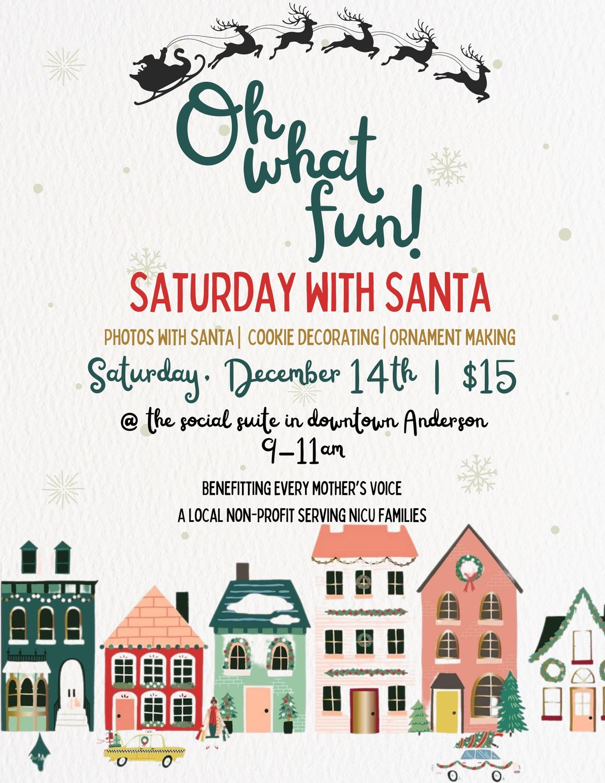 Oh what fun! Saturday with Santa