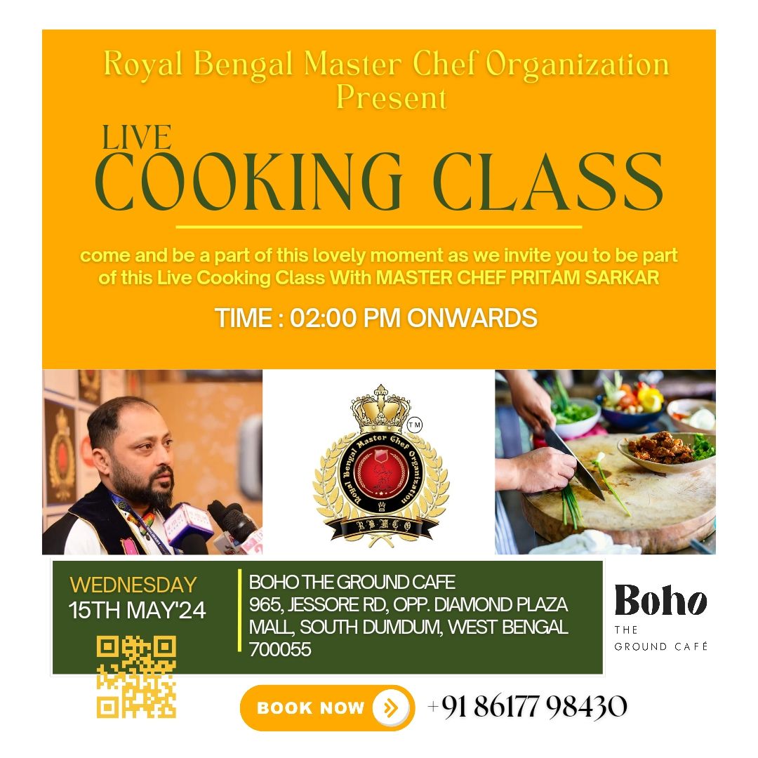Offilne Live Cooking Class