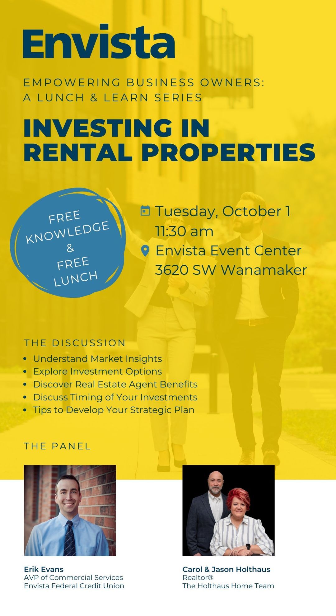 Lunch and Learn: Investing in Rental Property