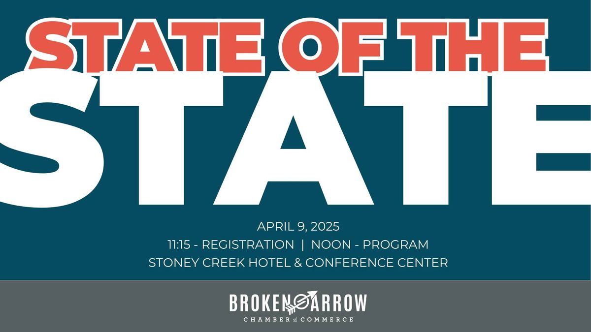 State of the State - Save the Date!