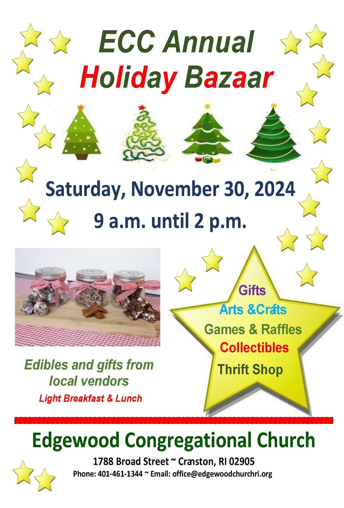 ECC Annual Holiday Bazaar