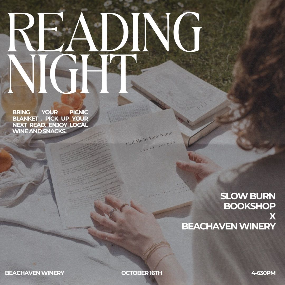 READING NIGHT AT THE WINERY