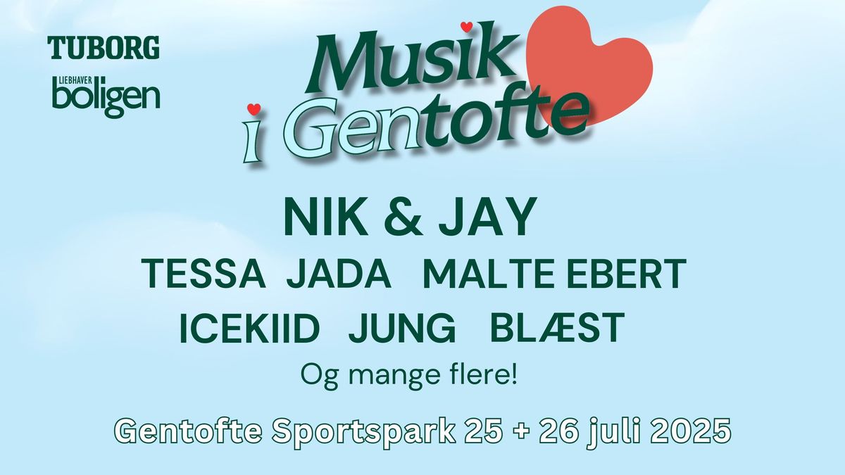 Musik i Gentofte 2025