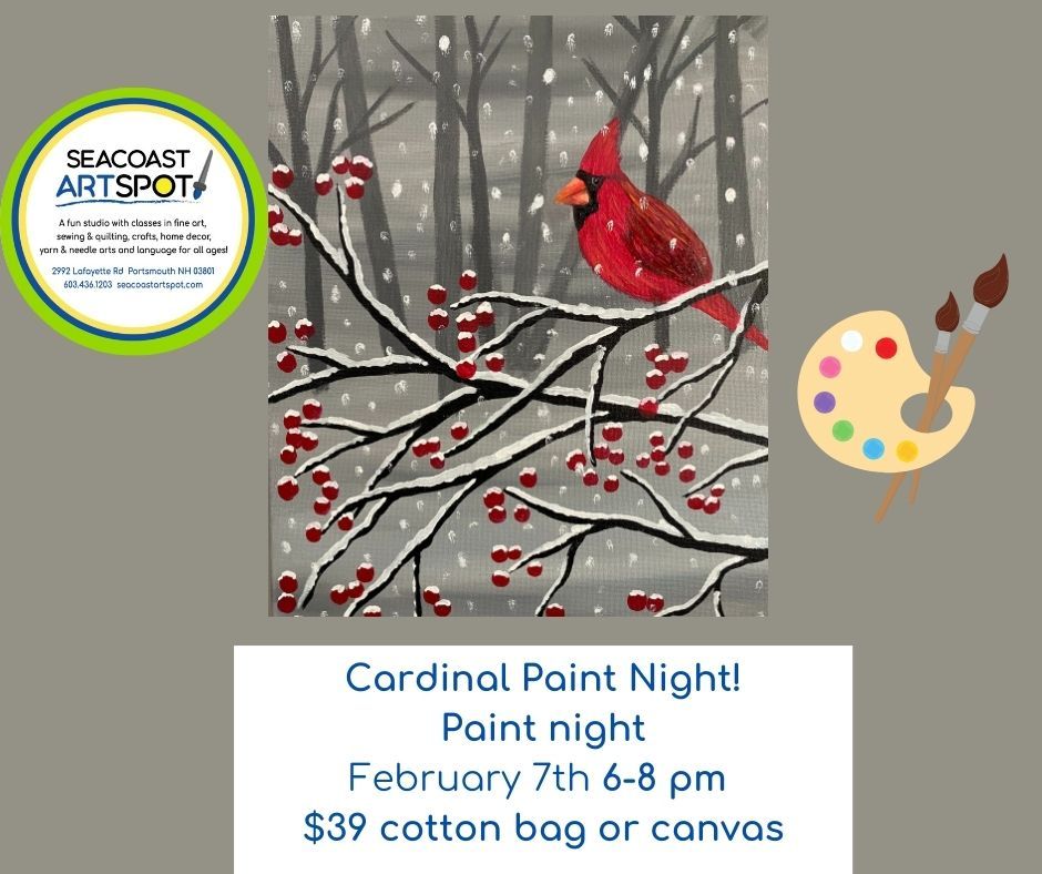 Cardinal Paint Night! $39