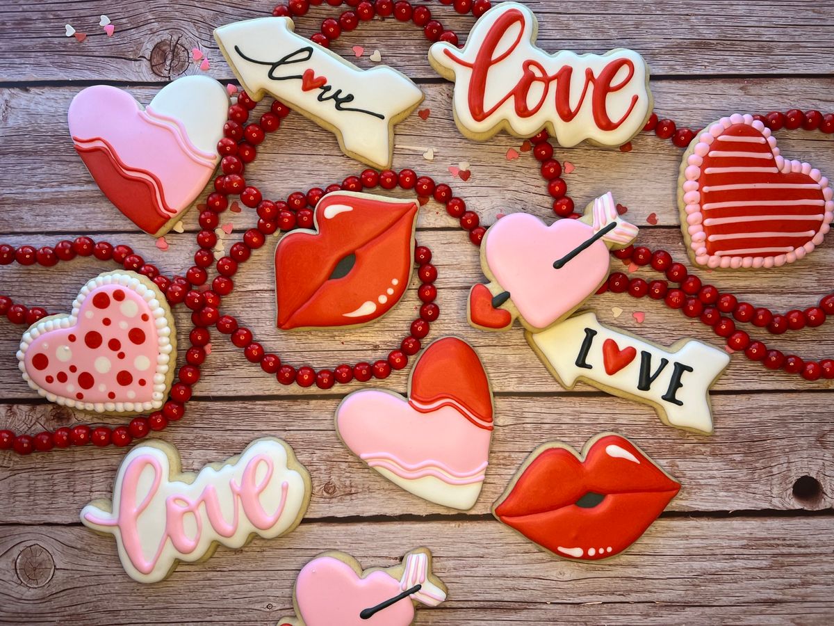 Valentine\u2019s Cookie Decorating at Radical Wine Company