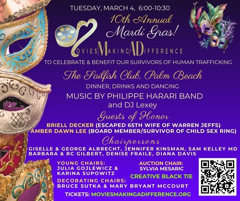 10th Annual Mardi Gras with MoviesMakingADifference 