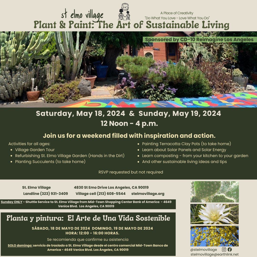 Plant & Paint:  The Art of Sustainable Living