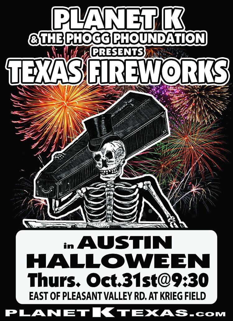 Planet K presents: Austin Halloween Fireworks 2024!