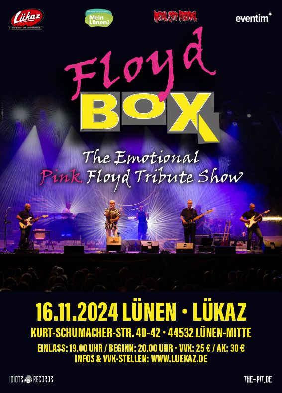 Floydbox \u2013 Tribute to Pink Floyd