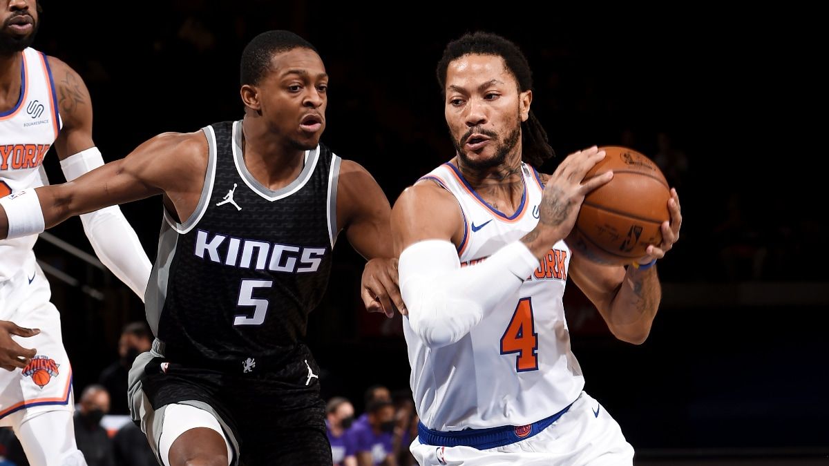 Sacramento Kings at New York Knicks at Madison Square Garden