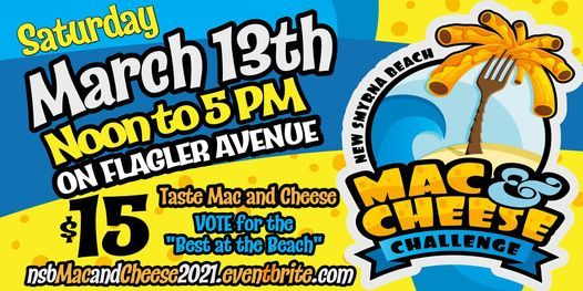 New Smyrna Beach Mac And Cheese Challenge The Party S On Flagler New Smyrna Beach 13 March 21