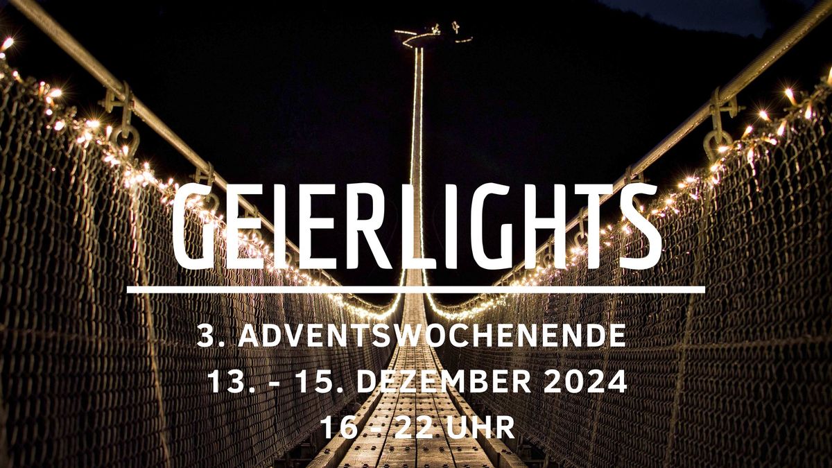 \u2728 GEIERLIGHTS \u2728 \u2013 Die Illumination der Geierlay