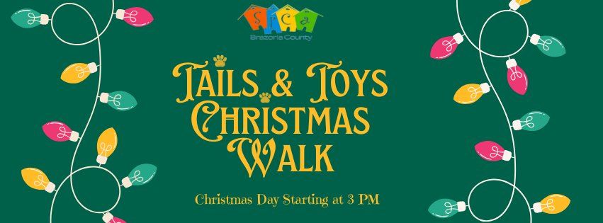 Tails & Toys Christmas Walk & Dog Toy Giveaway