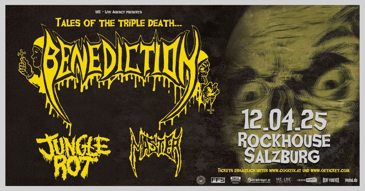 Benediction & Supports I Rockhouse Salzburg