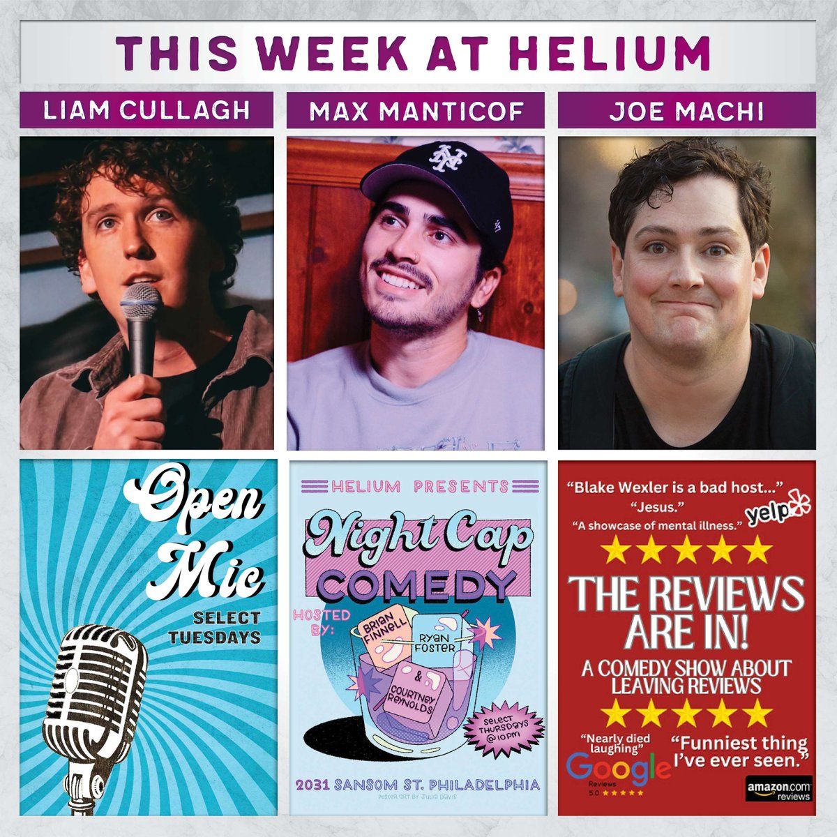 Blake Wexler at Helium Comedy Club - Philadelphia