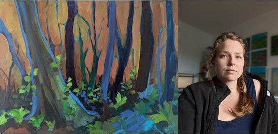 Art Bites - Follow the Forest Trail - Acrylic Painting with Alex Carr