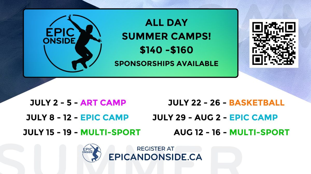 EPIC and Onside EPIC Camp