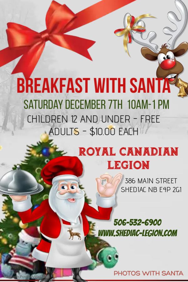 Breakfast with Santa 