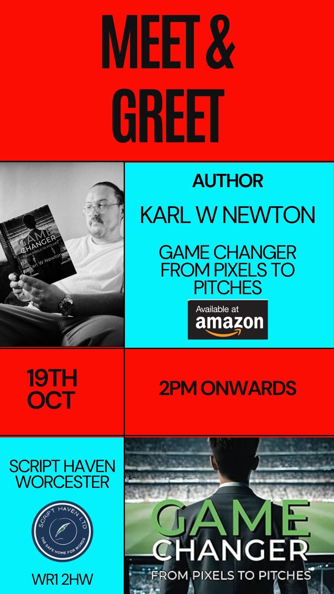 "Game Changer" book signing event