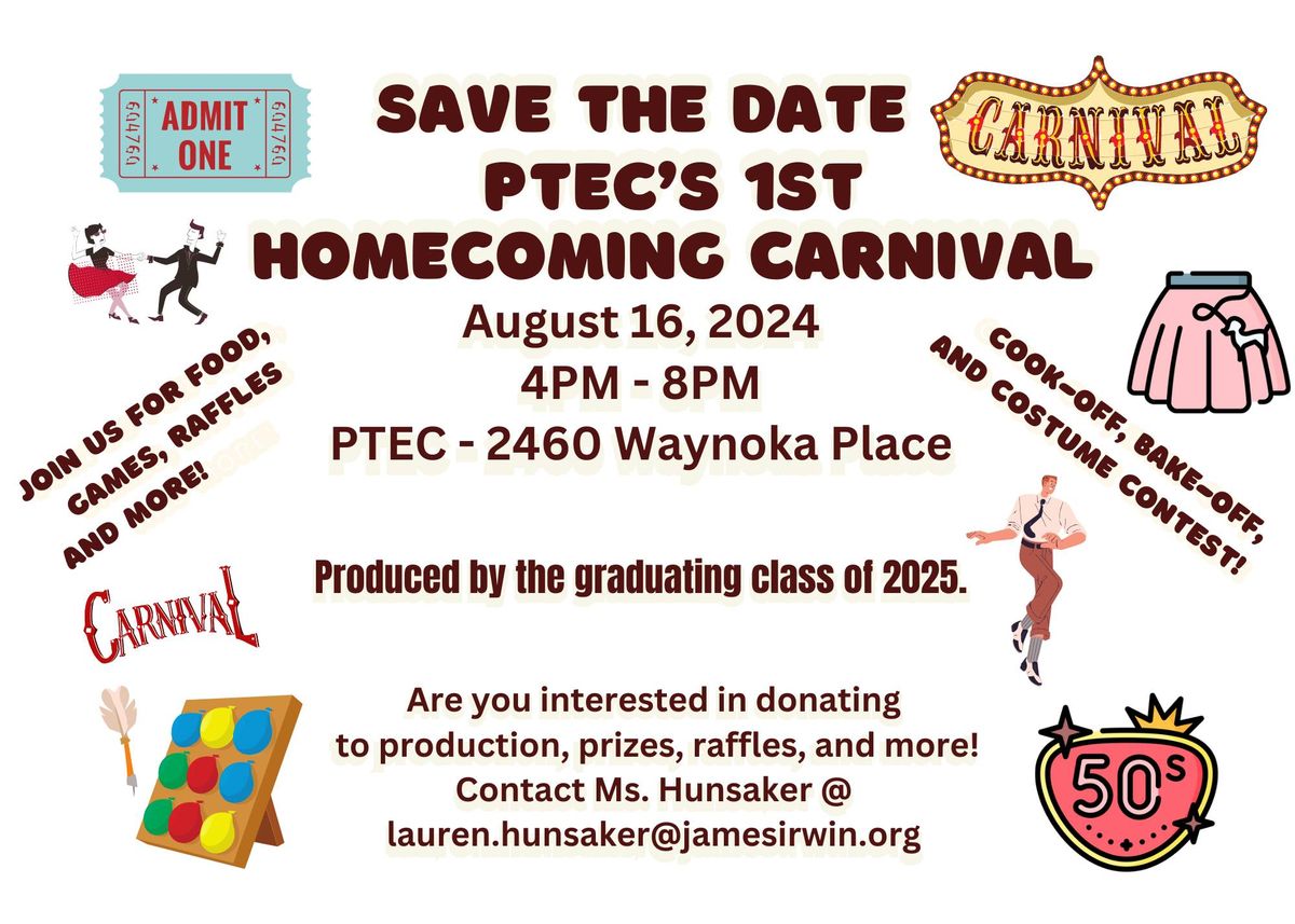 PTEC's 1st Homecoming Carnival