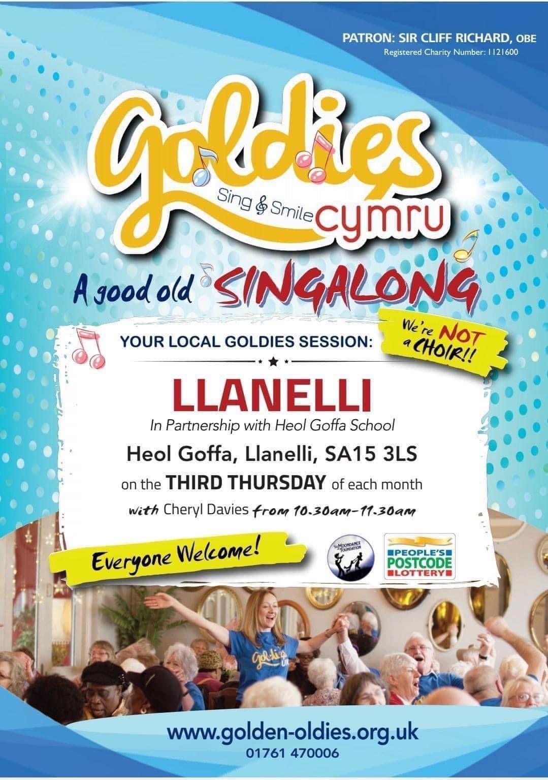 Goldies Cymru Sing & Smile Session