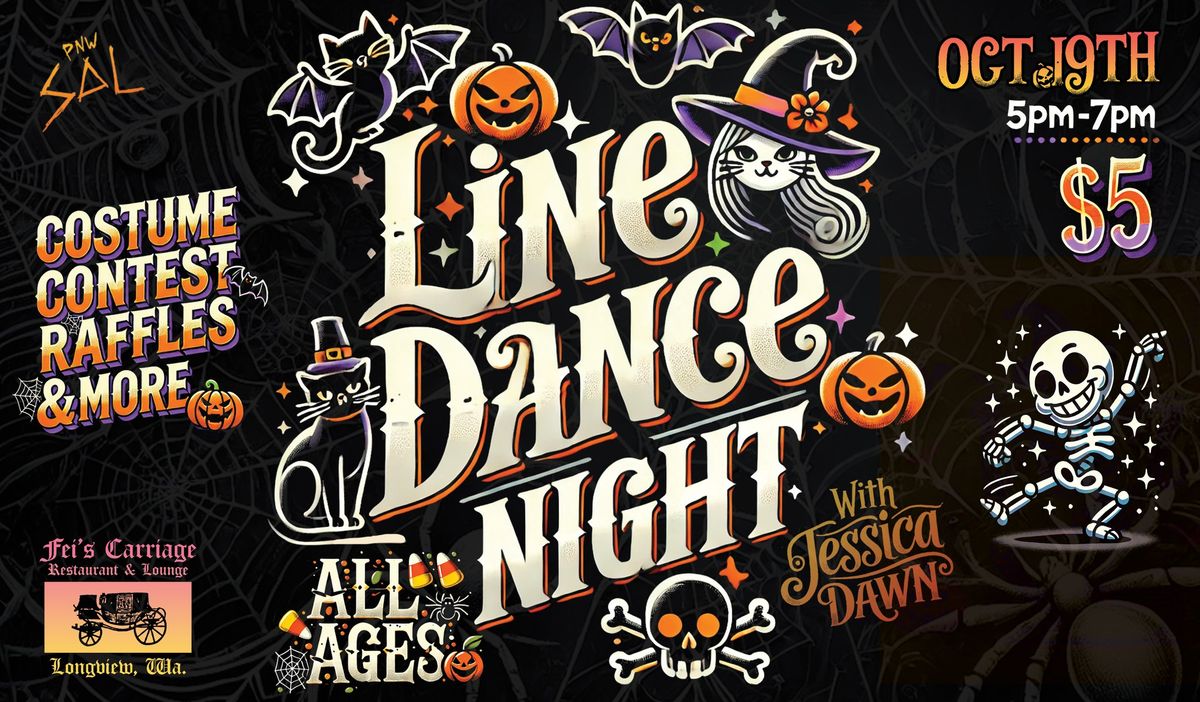 Line Dance Night!  ALL AGES!