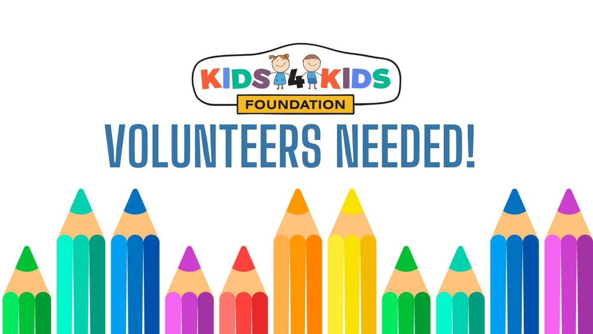 Kids4Kids Foundation Back To School Volunteer Days