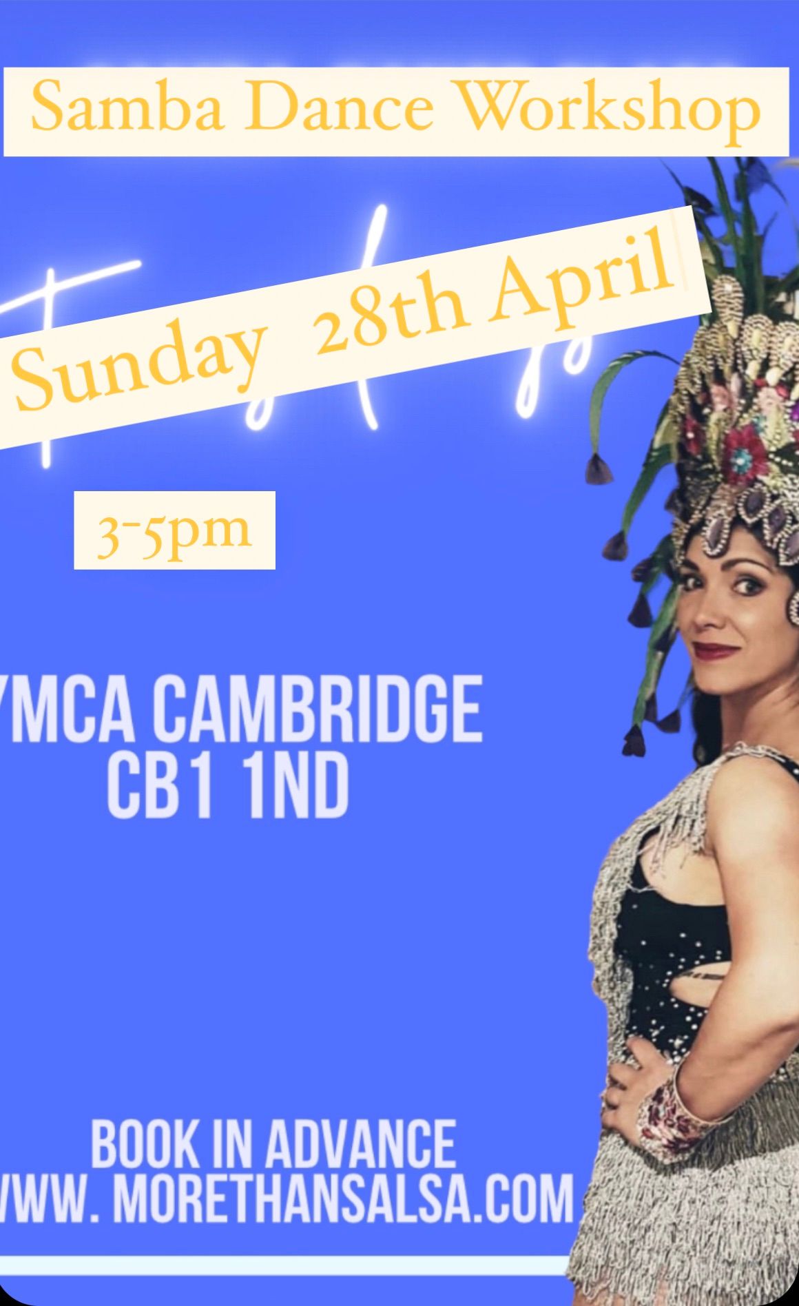 Brazilian Samba 2 hours Workshop Cambridge