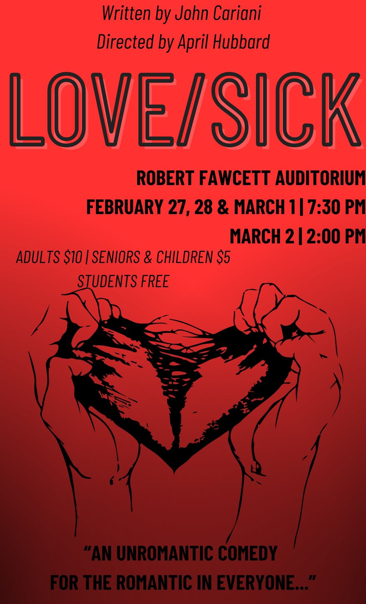 LRSC Playmakers Presents LOVE\/SICK