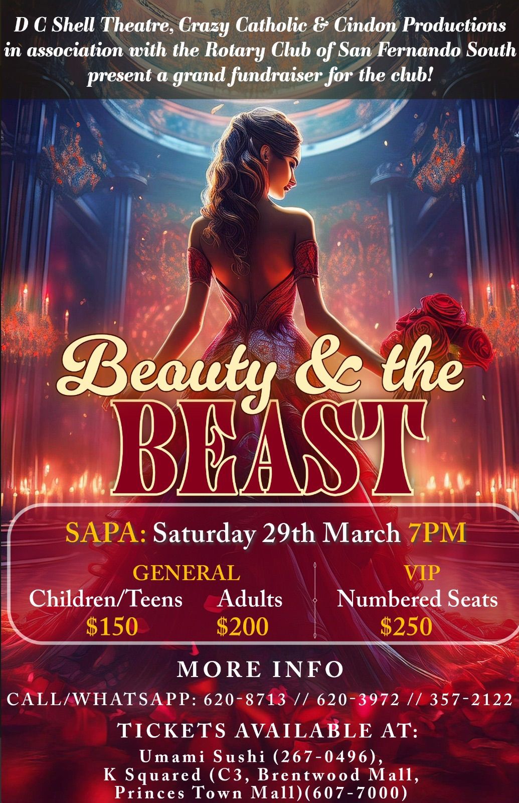 Beauty and the Beast at Sapa - Rotary Club Fundraiser 