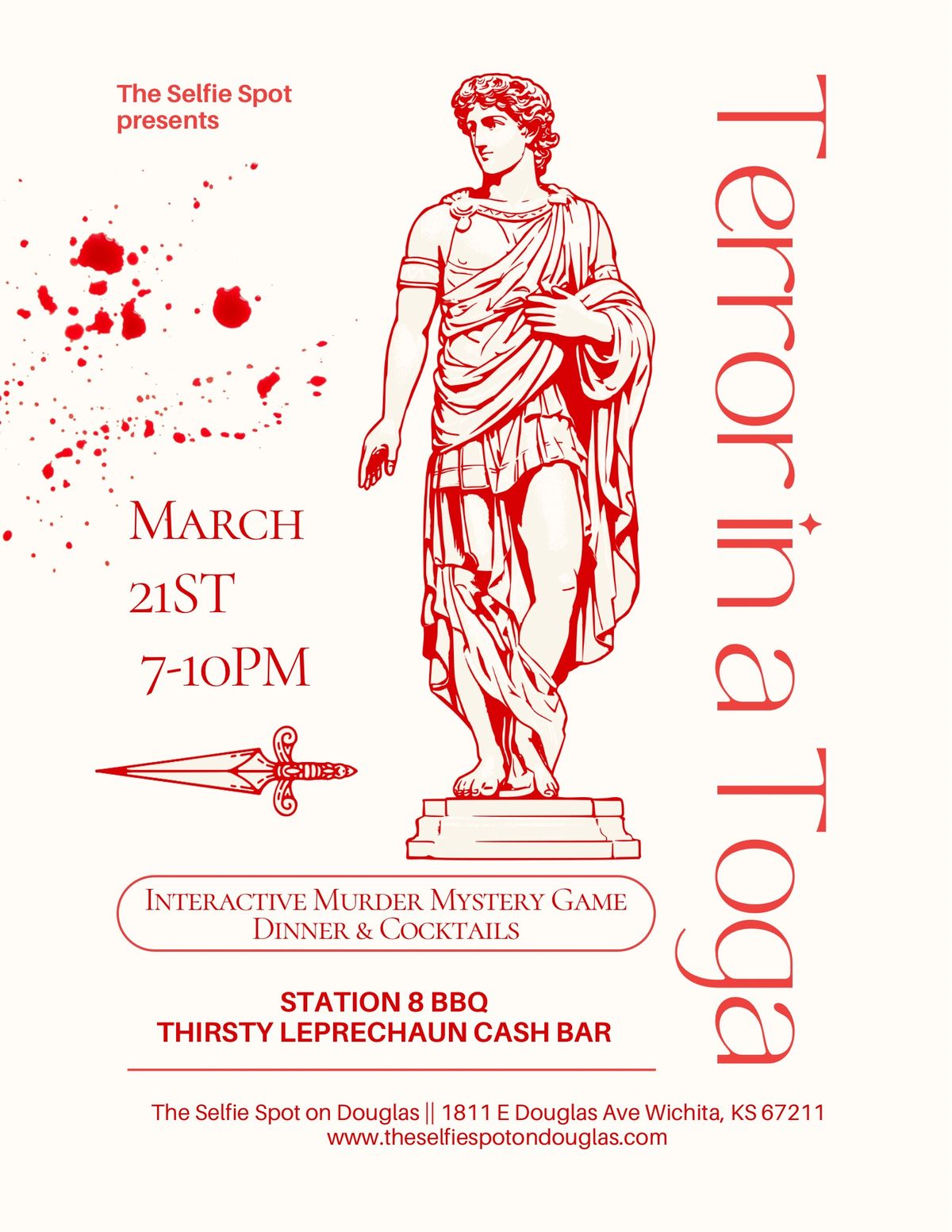 Terror in a Toga- Murder Mystery