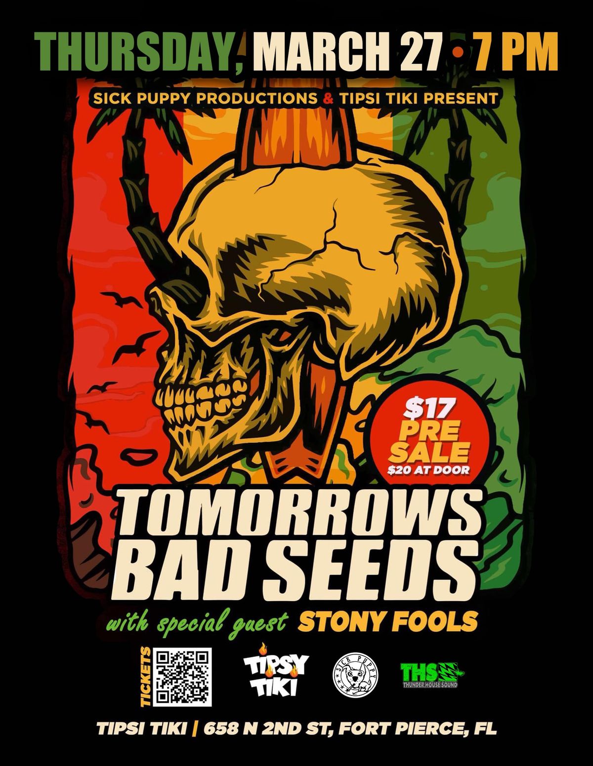 Tomorrows Bad Seeds LIVE at Tipsy Tiki