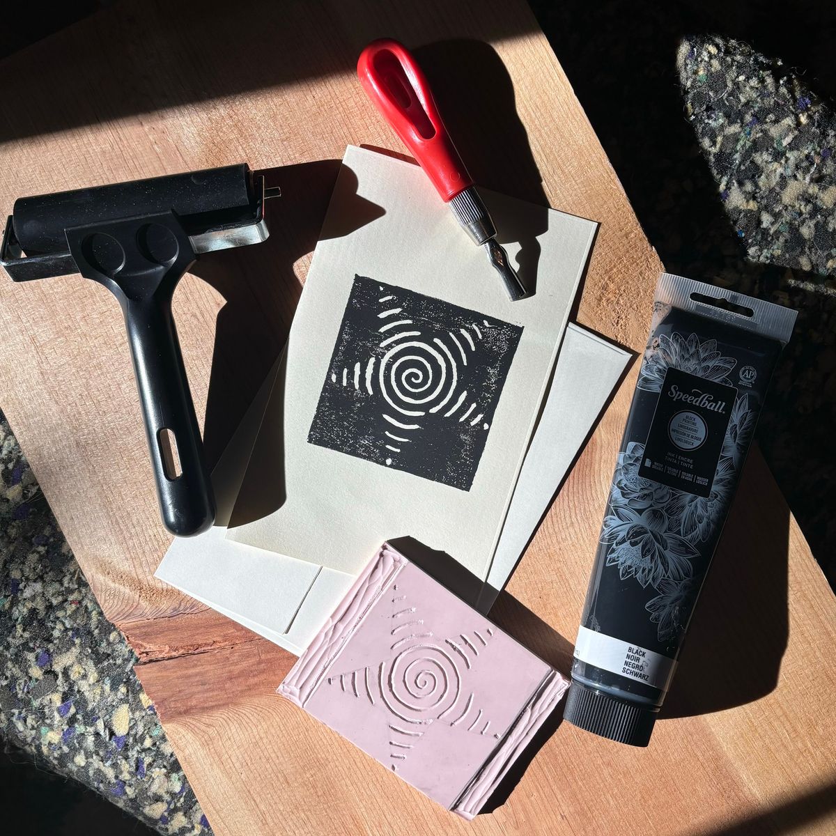 Create your own Block Print Stamp