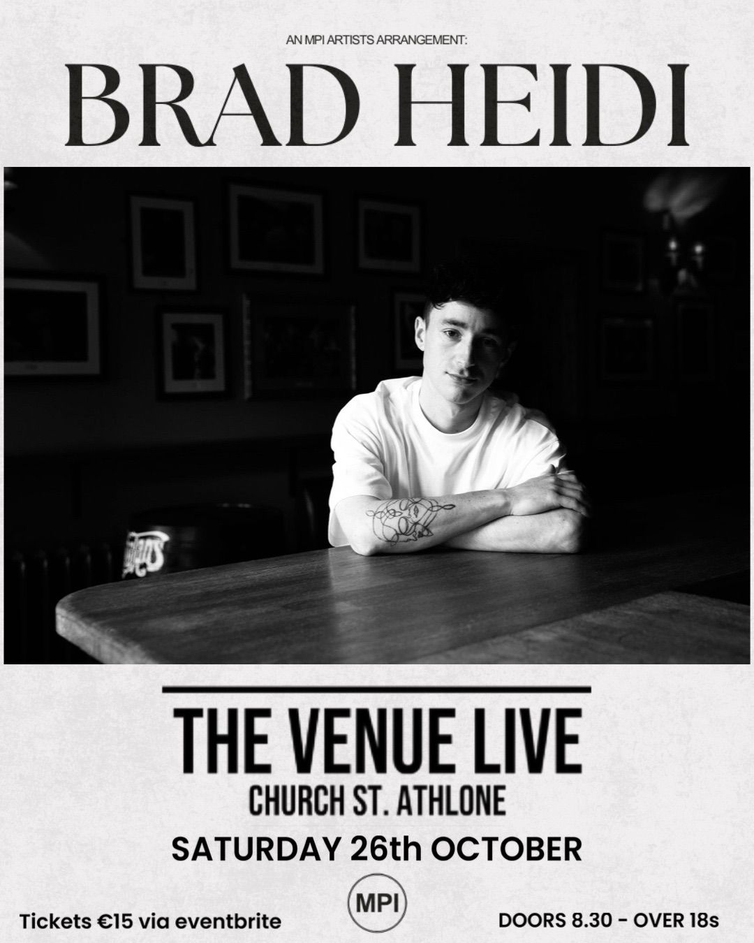 Brad Heidi live from The Venue