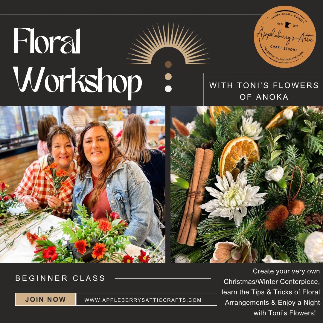 Floral Workshop with Toni's Flowers