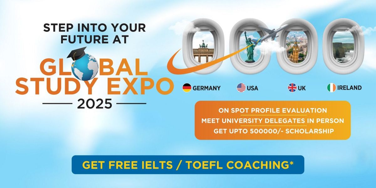 Study Abroad Expo Hyderabad 2025 - Register Today