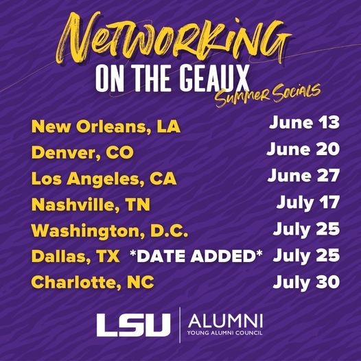 Networking on the Geaux