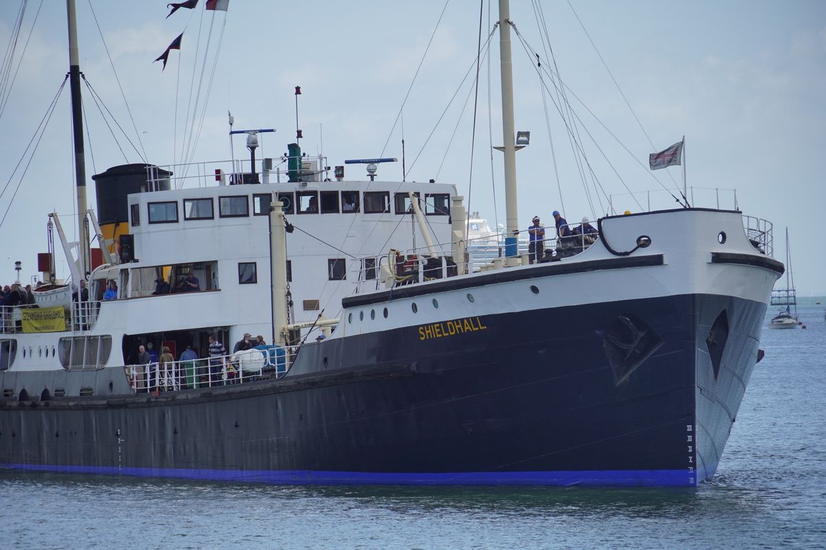 Steamship Shieldhall: D-Day 80 Theme Cruise to The Solent