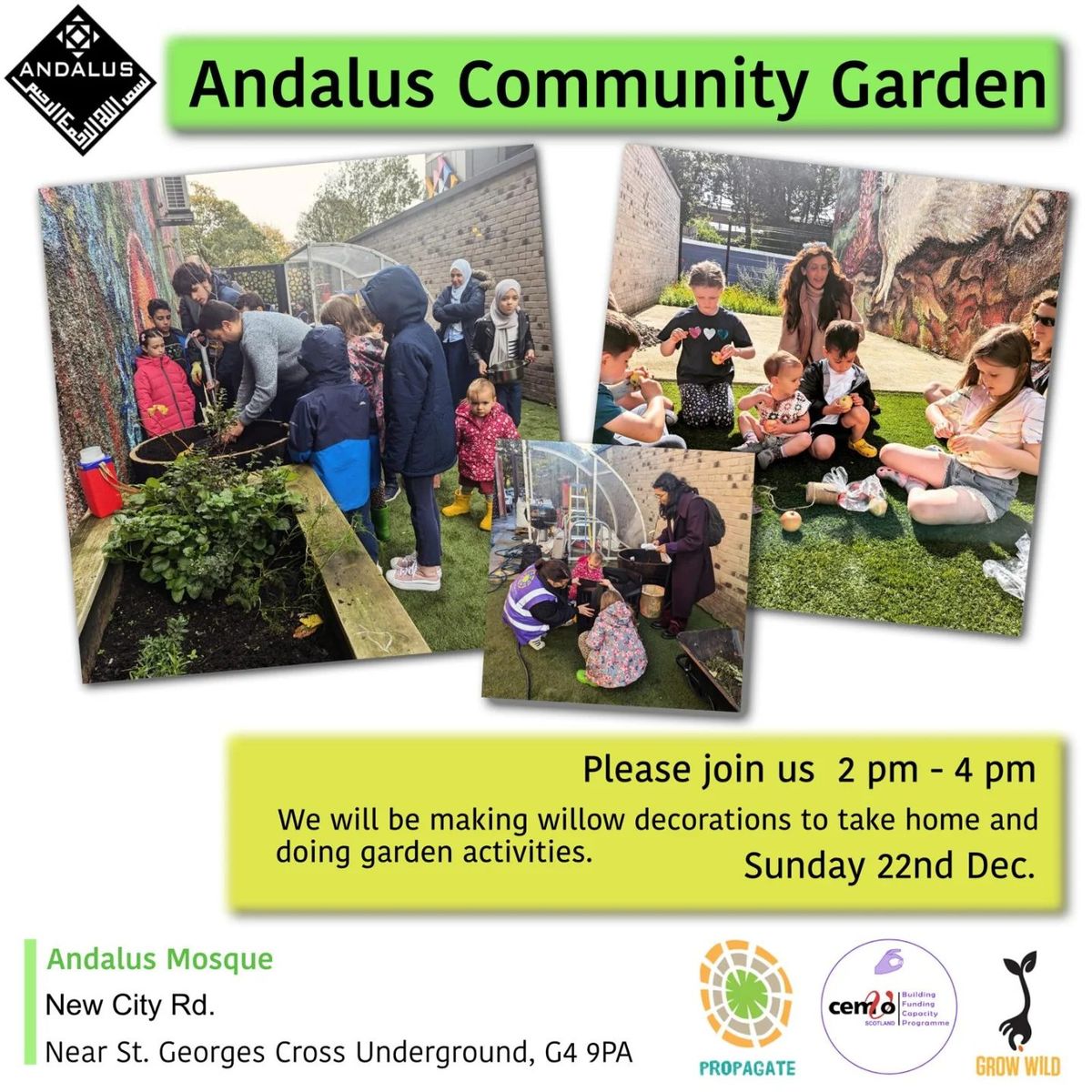 Gardening & Winter Crafts @ Andalus