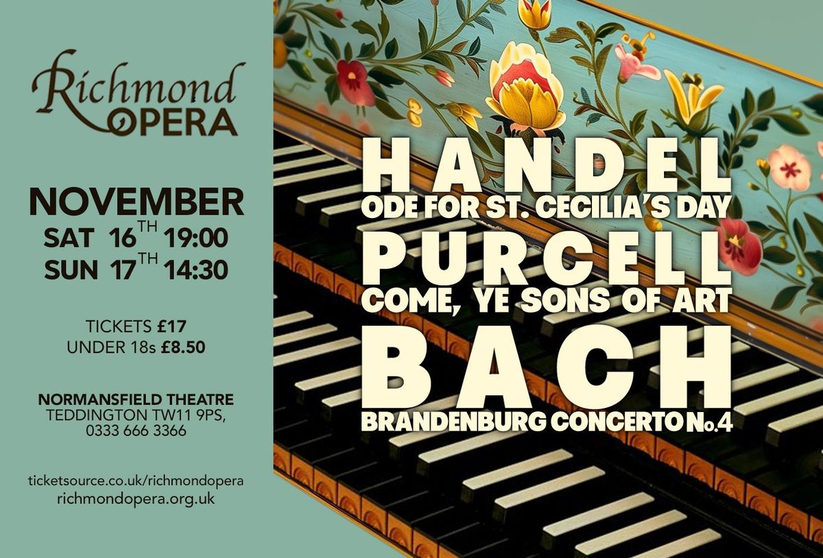 Richmond Opera presents Handel, Purcell & Bach