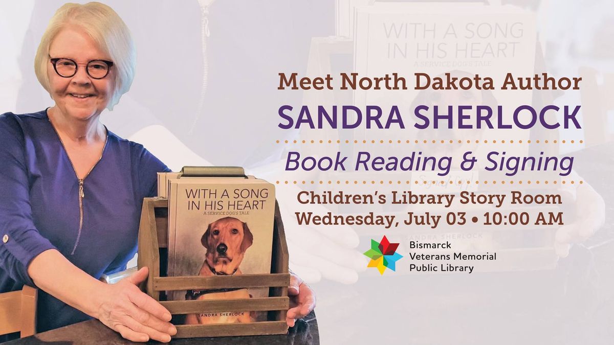 Author Visit: Sandra Sherlock