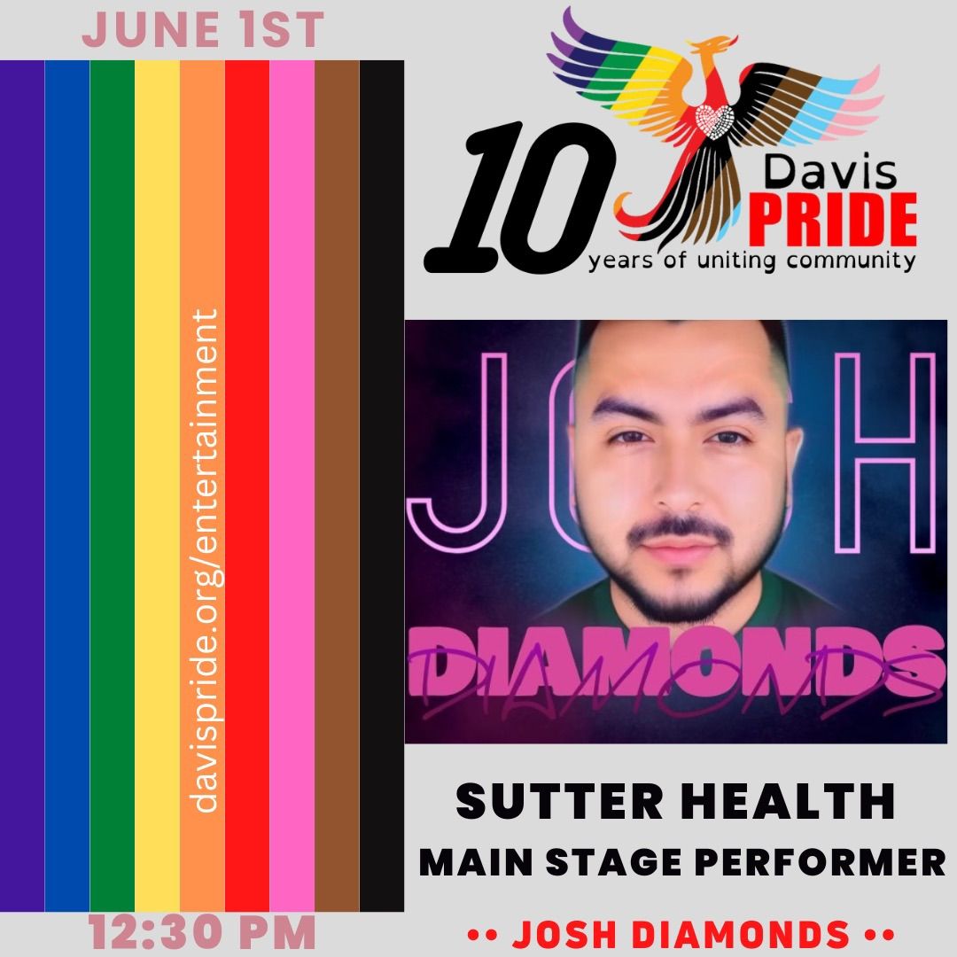 Josh Diamonds @ Davis Pride 